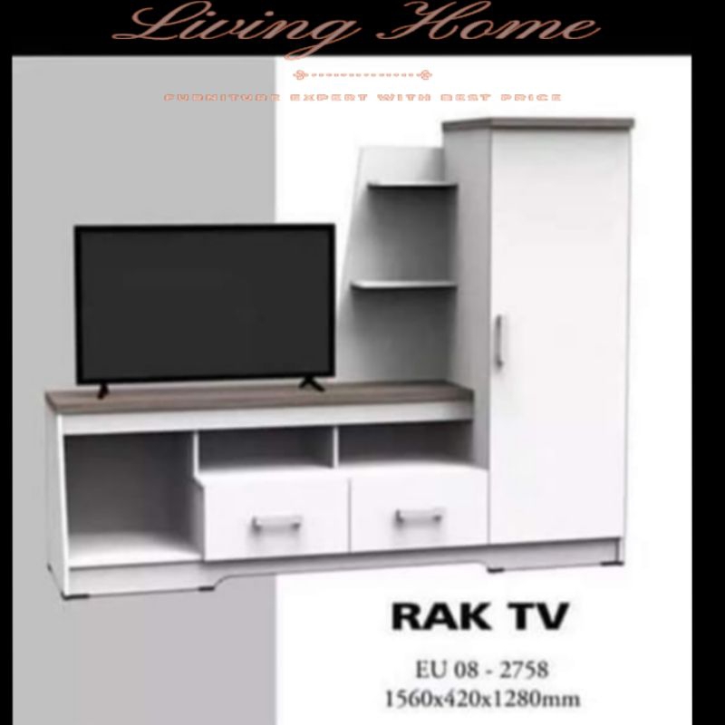 Buffet TV Partikel Board MiniMalis modern Rak TV
