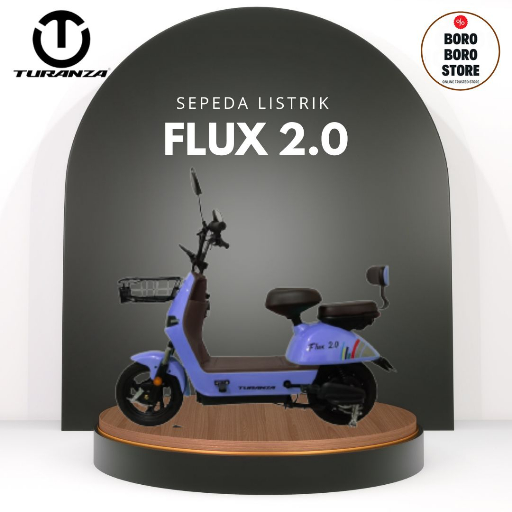 SEPEDA LISTRIK TURANZA FLUX 2.0 GARANSI RESMI BY TURANZA