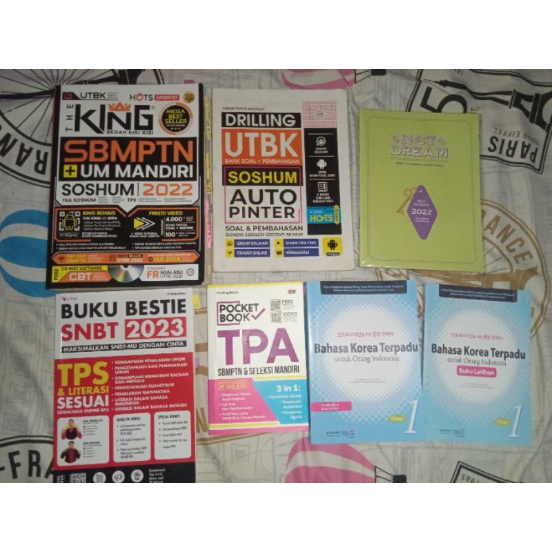 PRELOVED BUKU BESTIE SNBT 2023 | THE KING SBMPTN SOSHUM 2022 TPA TKA TPS DRILLING SOAL