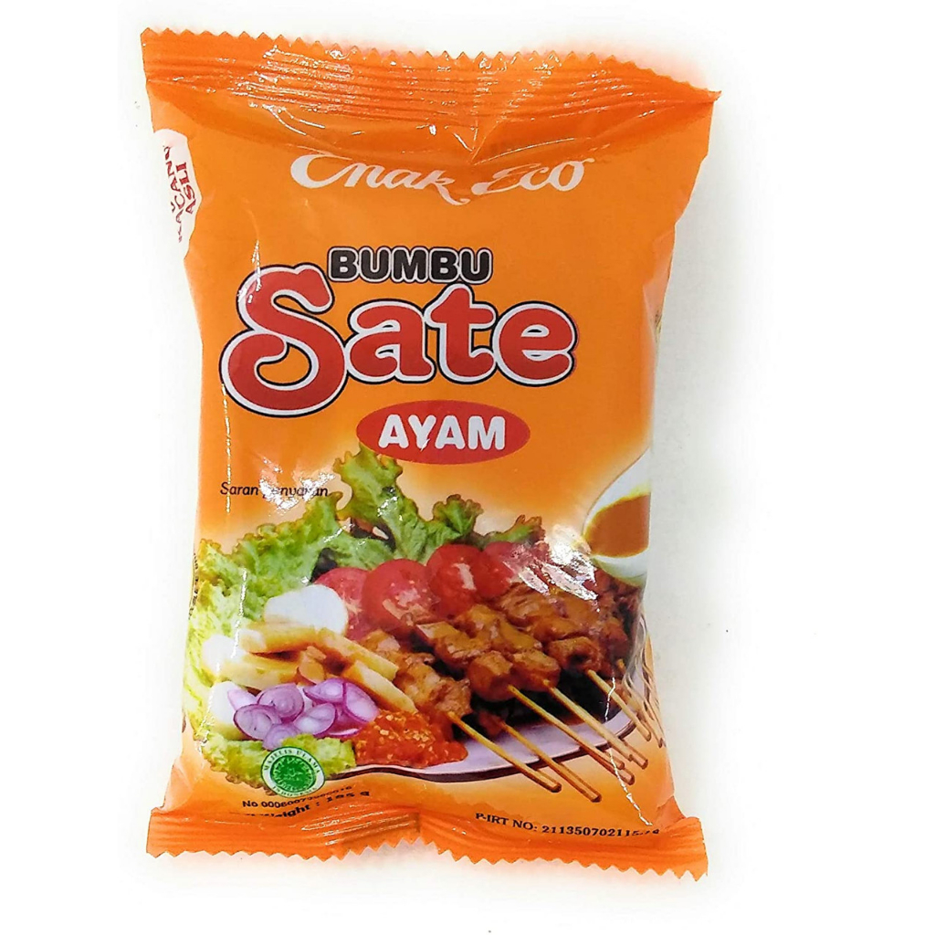 

Enak Eco Bumbu Sate Ayam 185g BARCODE 8992814881031