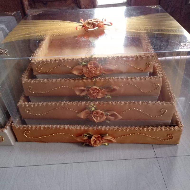 |BoxKotakSeserahan|BoxKotakSeserahan1SetIsi4Pernikahan|JeweleryCincinAksesorisAlatSholat|BoxKotakSes