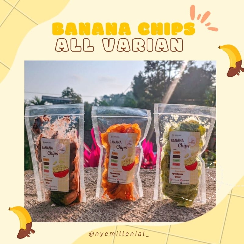 

KRIPIK PISANG LUMER 70 gram by nyemillenial