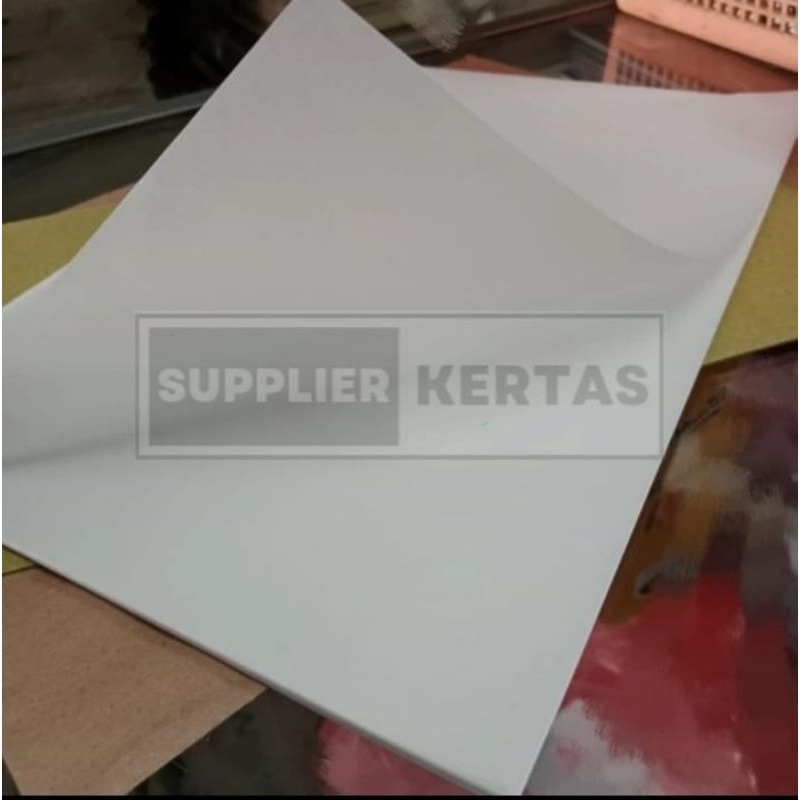 Kertas Sticker Segel Pecah Telur uk A4