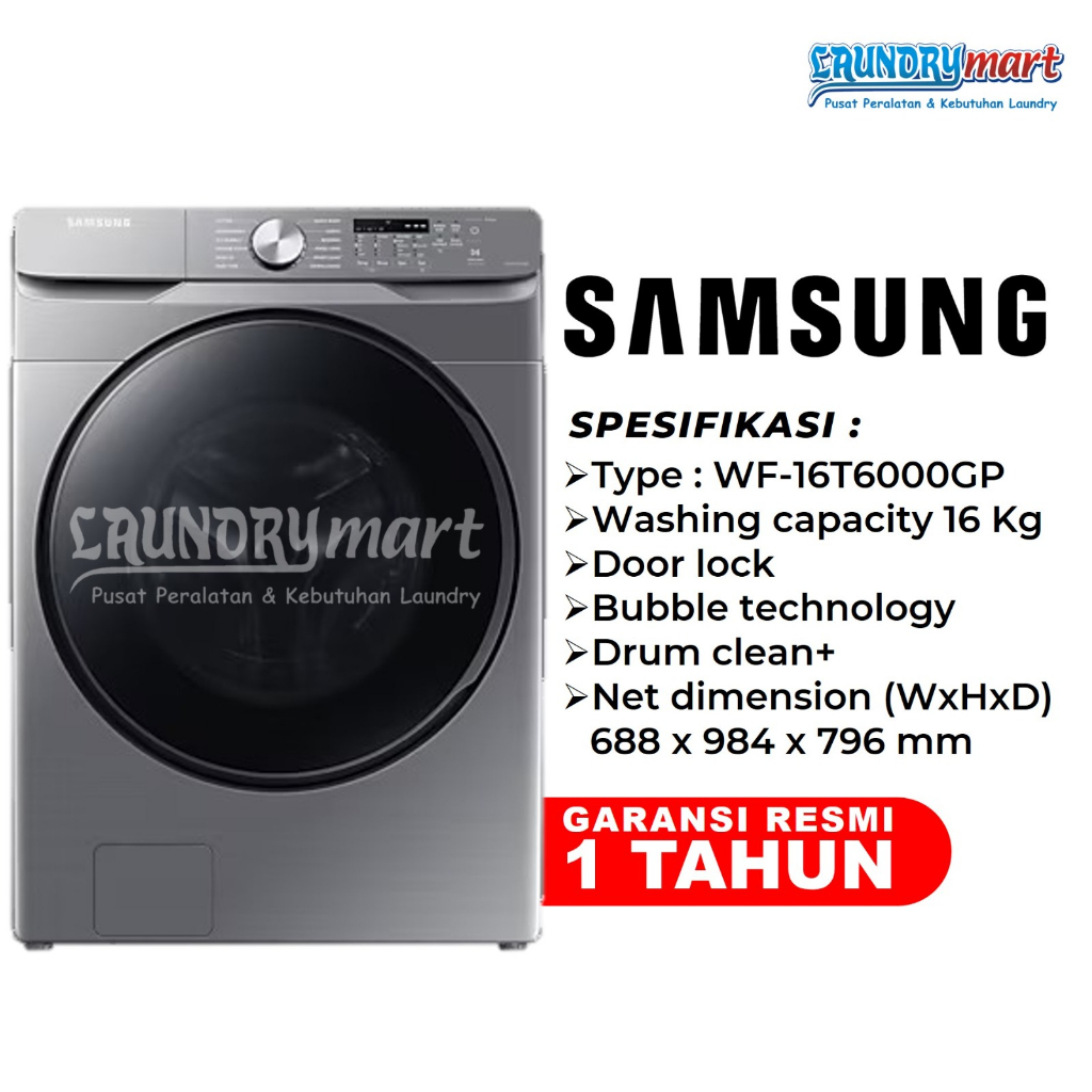 MESIN CUCI LAUNDRY SAMSUNG 16KG