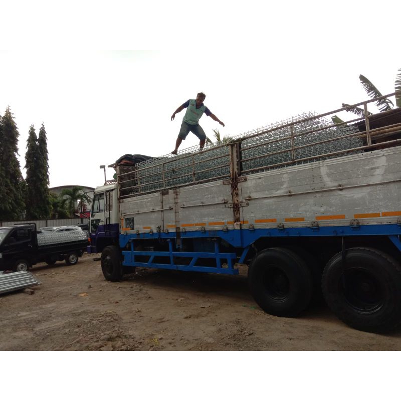 pagar brc hot dip galvanis T240 x Dia 8mm