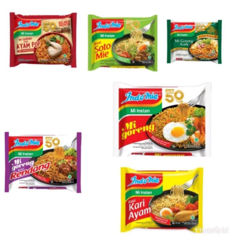 

mie instan indomie kuah dan goreng. mie sedaap goreng dan kuah