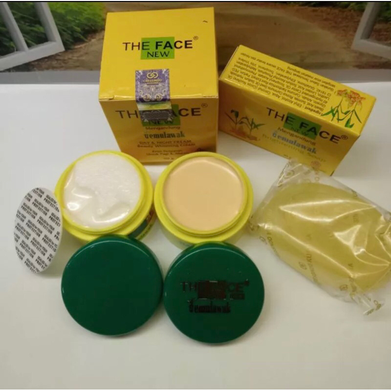 Paket Cream Temulawak The Face 3in1 BPOM