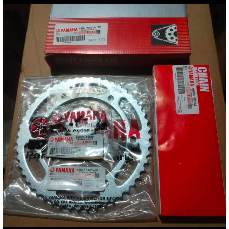 vm_part, Gear set WR 155 Gear set Yamaha wr 155