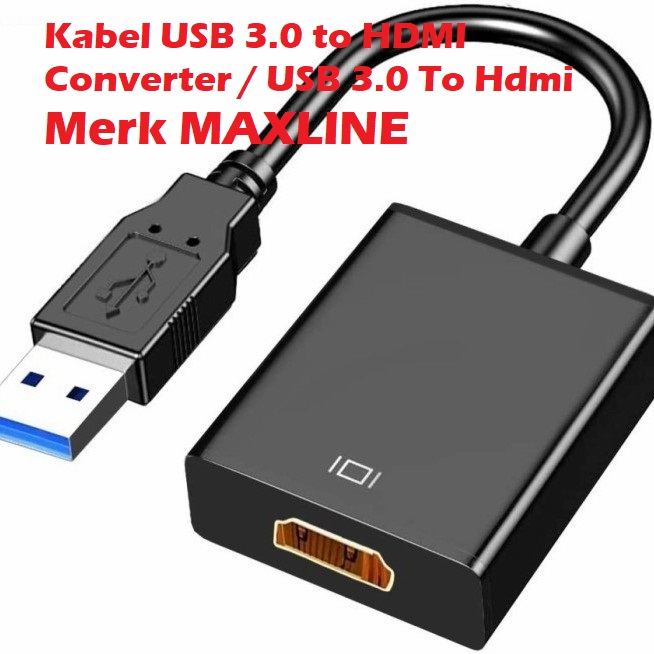 CONVERTER USB 3.0 TO HDMI, CABLE USB 3.0 TO HDMI KABEL USB 3.0 TO HDMI CONVERTER / USB 3.0 TO HDMI