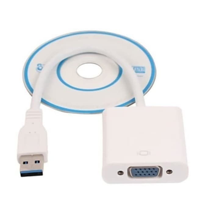 CONVERTER USB 3.0 TO VGA, CABLE USB 3.0 TO VGA KABEL USB 3.0 TO VGA CONVERTER / USB 3.0 TO VGA GARAN