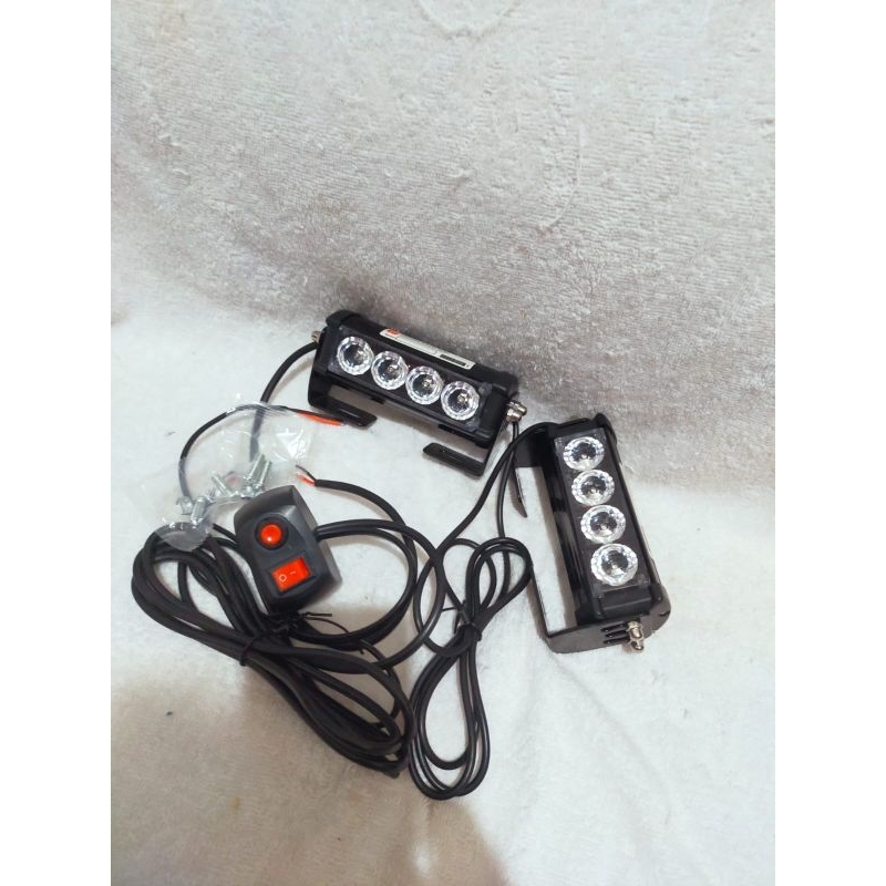 lampu grill biru plus modul lampu led touring lampu 2x4 plus modul lampu led biru lampu mobil biru l