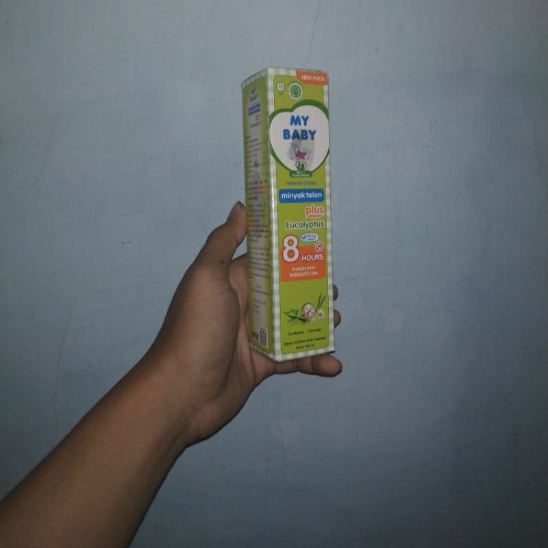 MYBABY Minyak Telon Plus 8jam 150ml Eucalyptus (NO Kartu DB/CC)