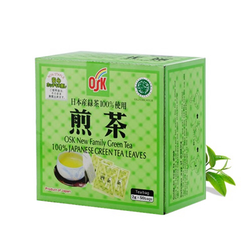 

Teh Hijau Green Tea Jepang / OSK Japanese Green Tea 50 Sachet