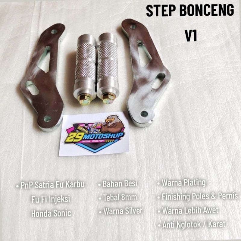 Jalu Step Bonceng Underbone Satria Fu Karbu Fu Fi Injeksi 150