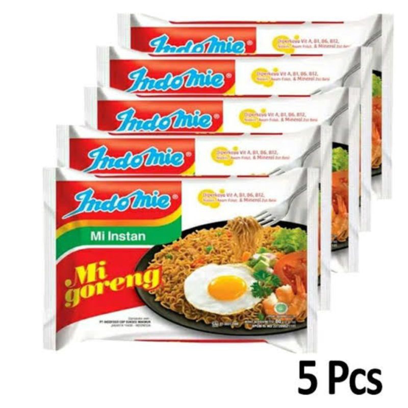 

Indomie goreng isi 5