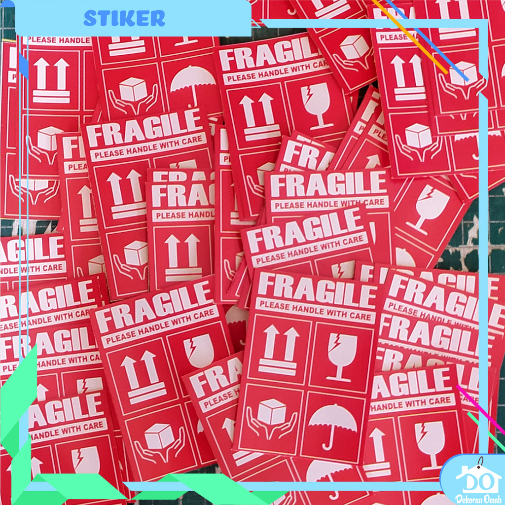 

Stiker Fragile / Stiker Pecah Belah - Sticker Jangan Dibanting