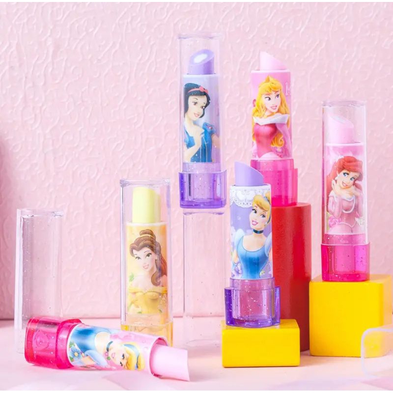 

Penghapus Pensil bentuk Lipstik motif princess Disney