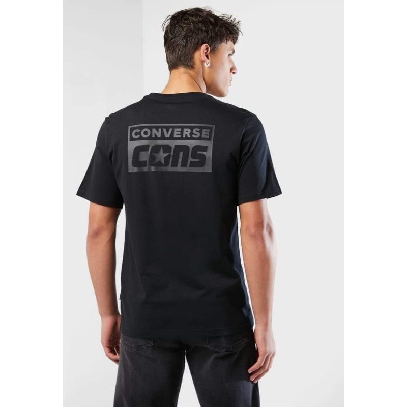 T-shirt Converse Cons Black Tee Original Resmi Murah