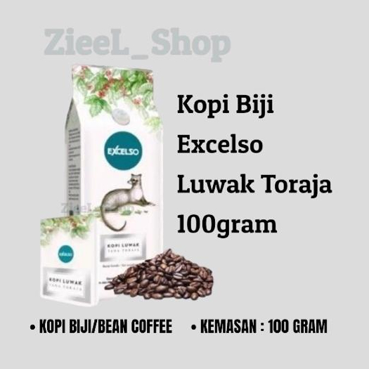 

Excelso Kopi Biji Luwak Toraja 100g