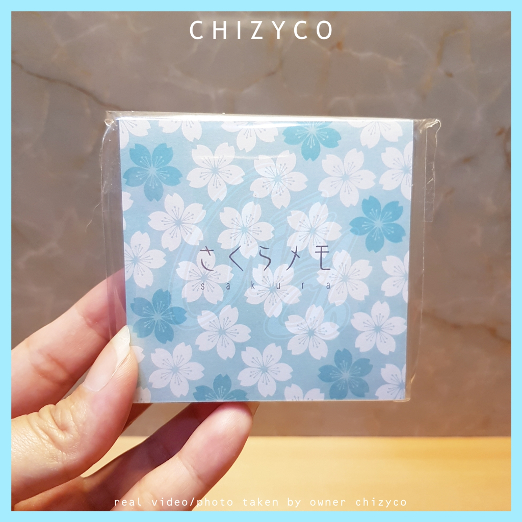 

SOFT BLUE SAKURA MEMO PAD | JAPAN HANDCARRY