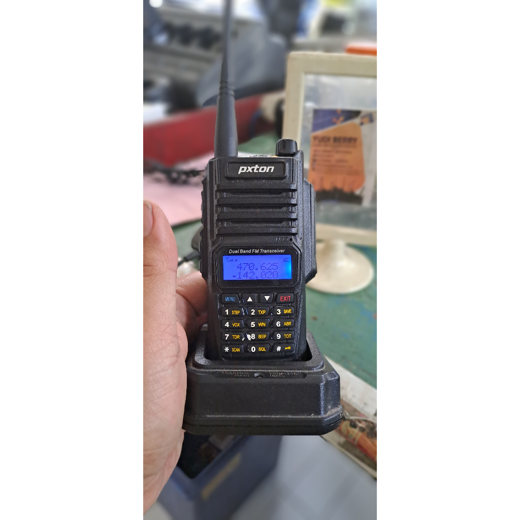 Ht Pxton 8600P Dual Band Pxton Px-8600 P Bentuk Macho Power 8 watt Mulus Bekas