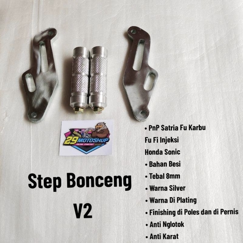 Jalu Step Bonceng Underbone Satria Fu Karbu Fu Fi Injeksi