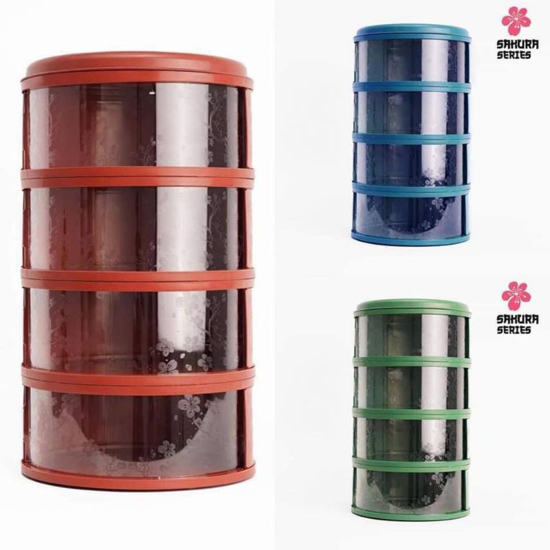 tudung saji 4 susun / tudung saji tri J sakura