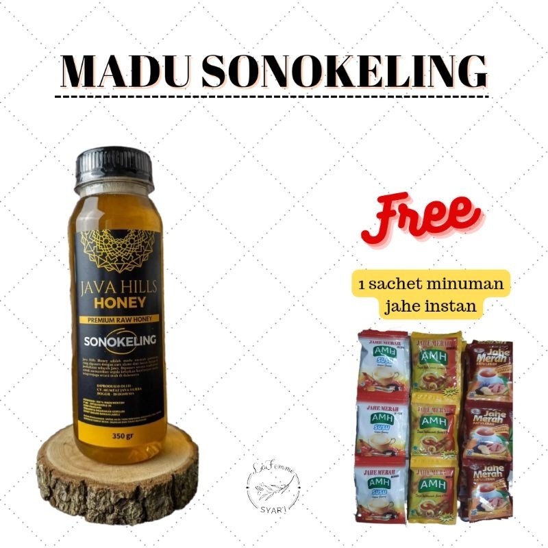 

Madu Sonokeling by Java Hills Honey 350gr