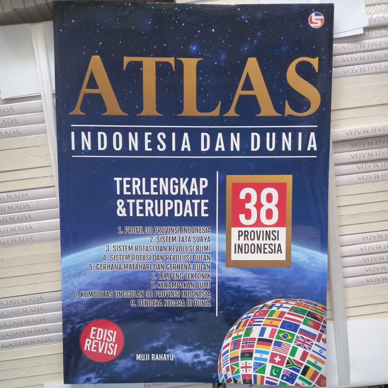 buku ATLAS INDONESIA DAN DUNIA TERLENGKAP & TERUPDATE