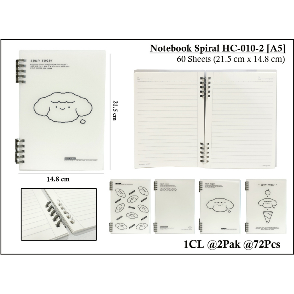 

map binder looseleaf wengu A5 ring 10 plastik economis murah 60 lembar kode hc satuan