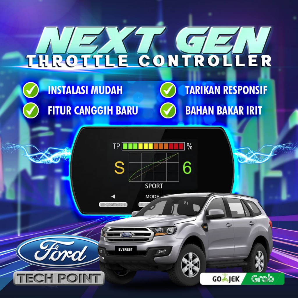 9 Drive Ford Everest Titanium Piggyback Throttle Controller Next Gen