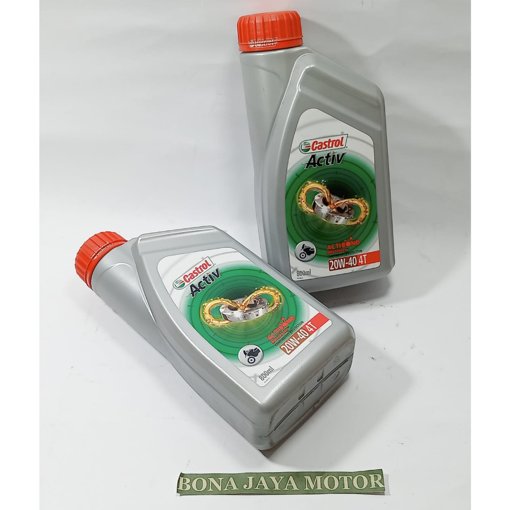 OLI CASTROL ACTIVE MOTOR BEBEK 800 ML SAE 20W-40