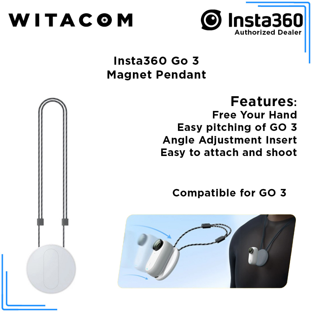 Insta360 GO 3 Magnet Pendant for Insta360 Go 3 / GO3 - Original