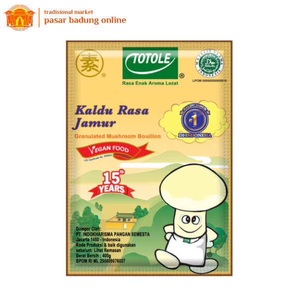 

Kaldu jamur totole 400gr