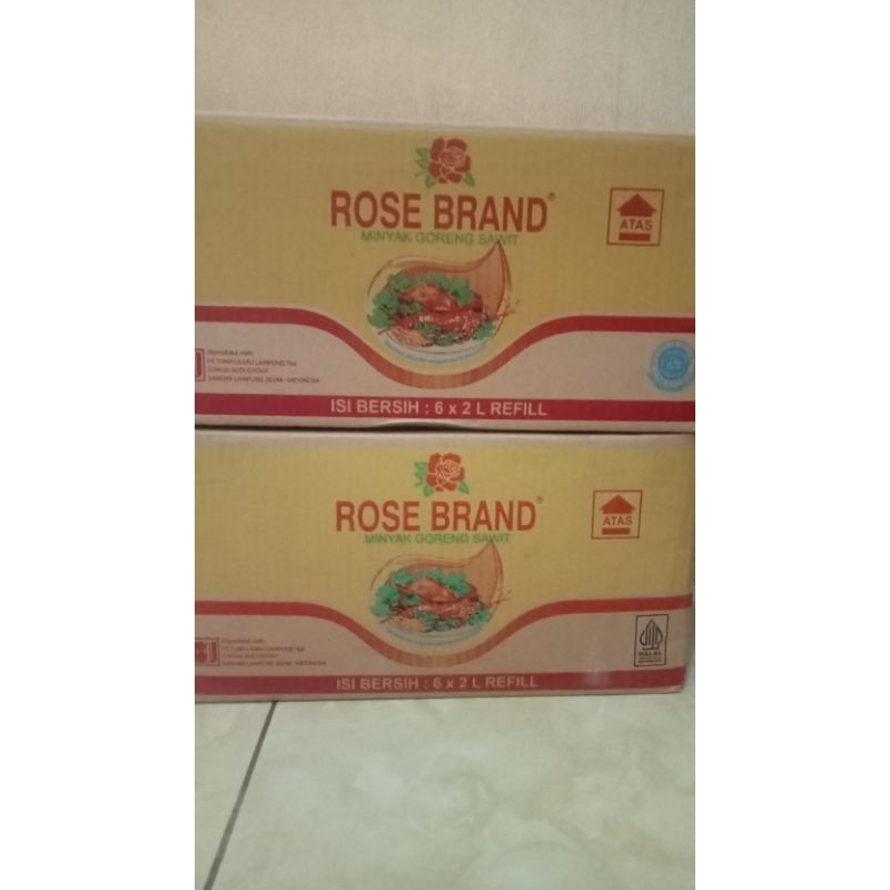 Minyak Goreng Rose Brand 2 Liter 1 dus (6 pcs)