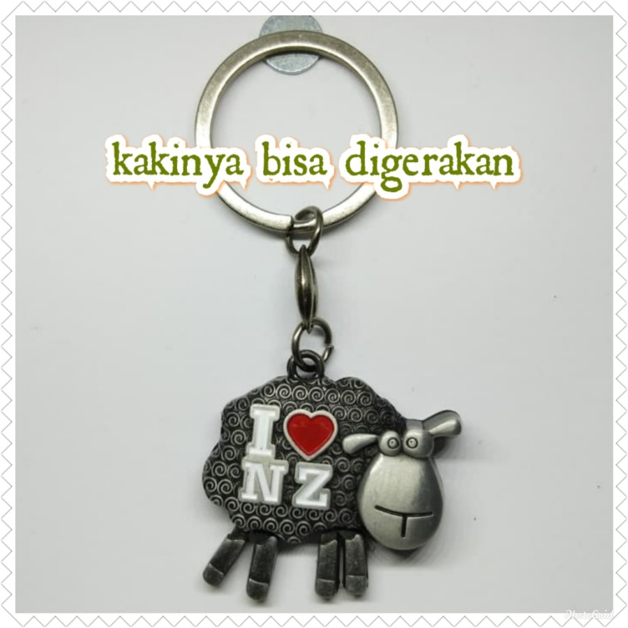 Souvenir gantungan kunci oleh oleh New Zealand