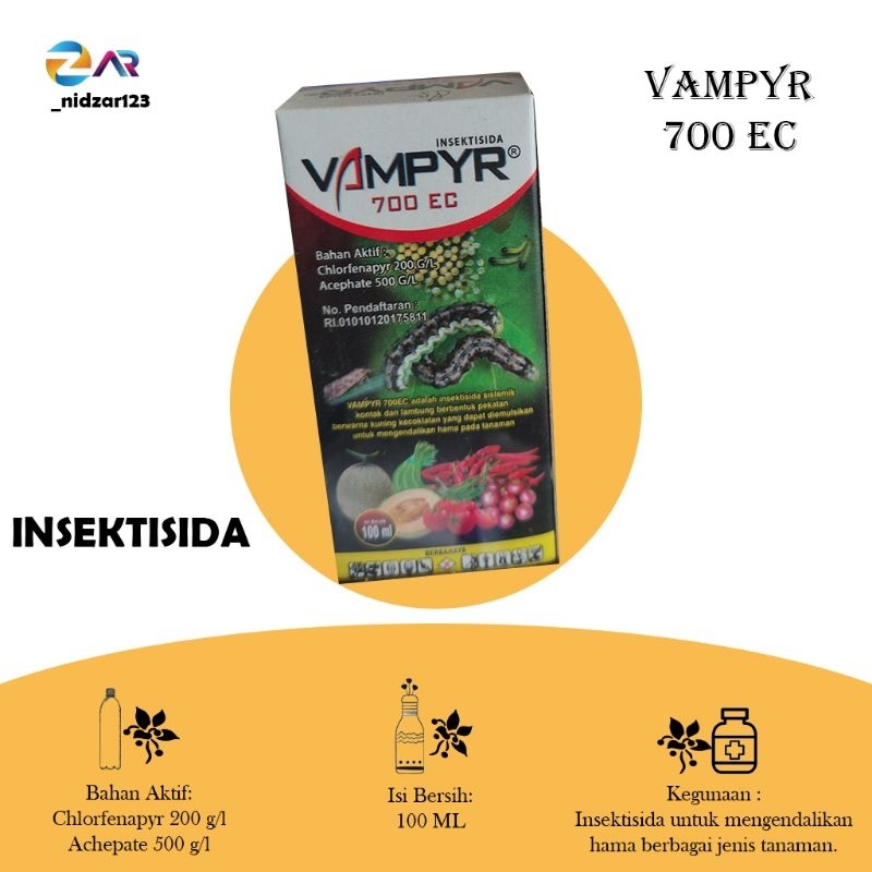 insektisida VAMPYR 700 ec 100ml