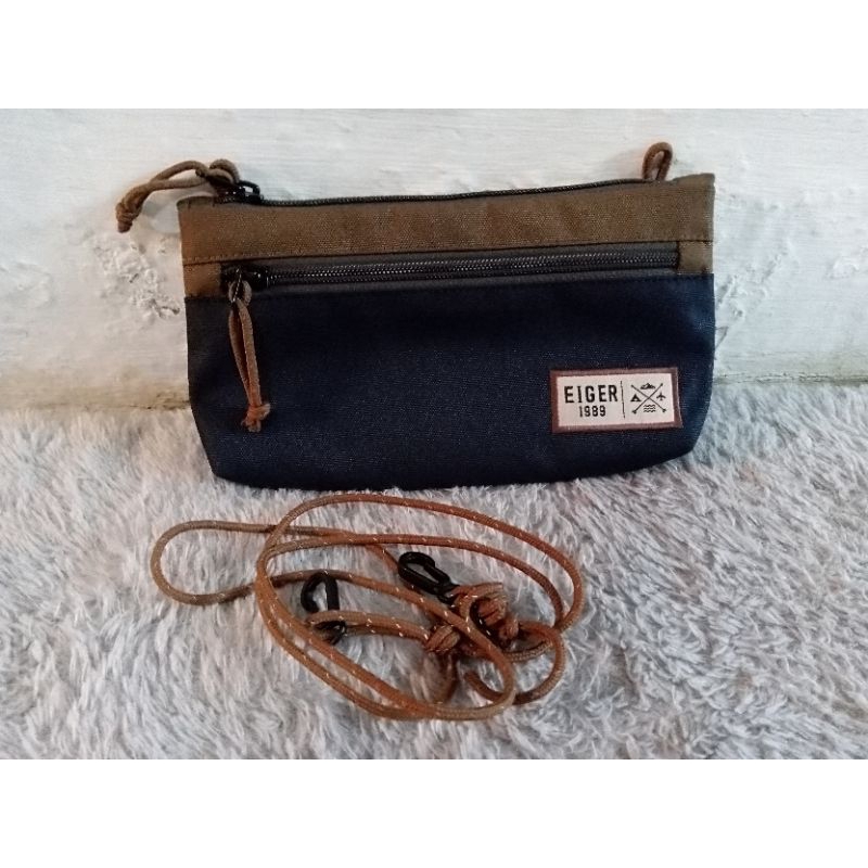 Tas Eiger - Market Pouch / Handbag/tas selempang Eiger Ory Second VVGC