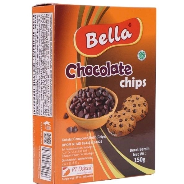 

Bella Chocolate Chips 150gr