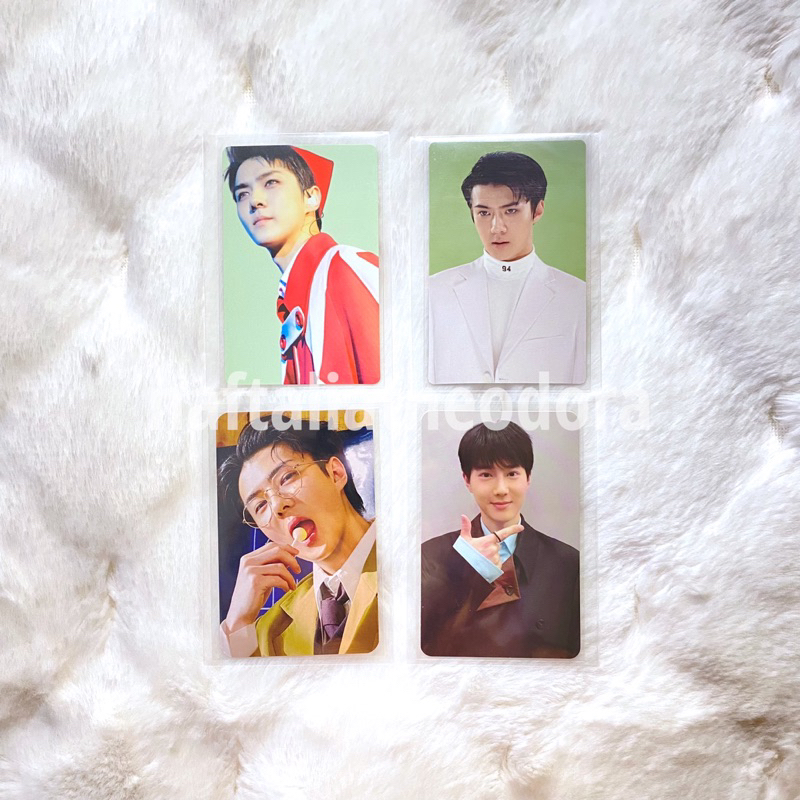 EXO Sehun Suho Melody Fairy Paper Toy DFTF Mumo 10th Anniv Fanmeet Photocard