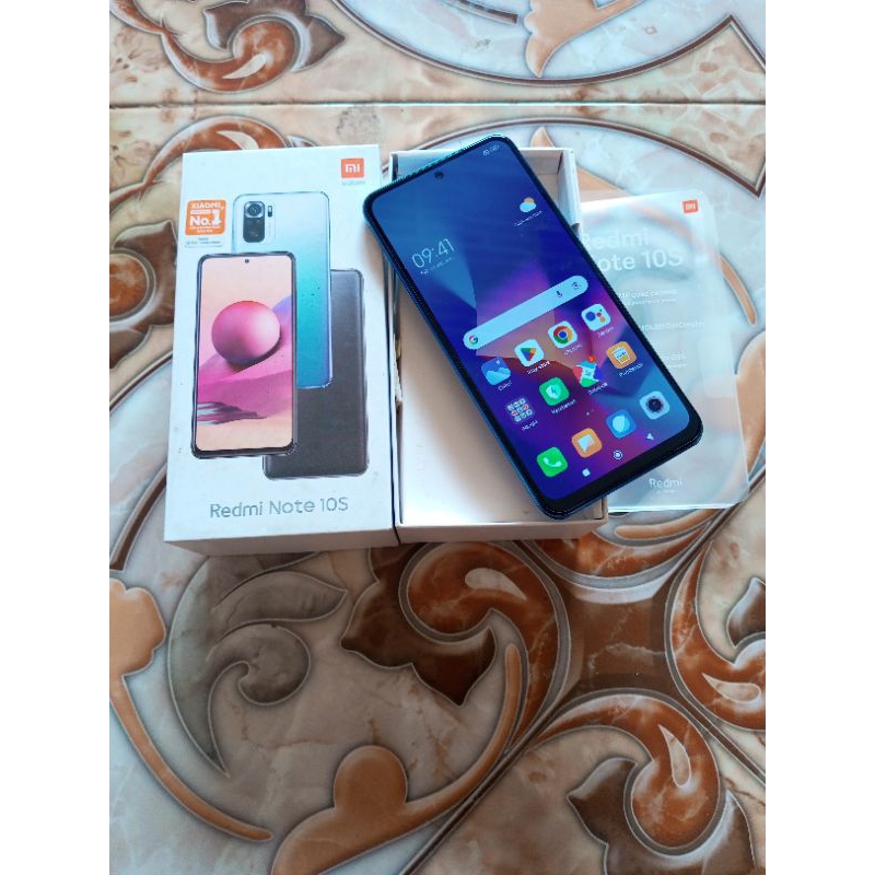 redmi not 10S Ram 8/128 fullset original (second)