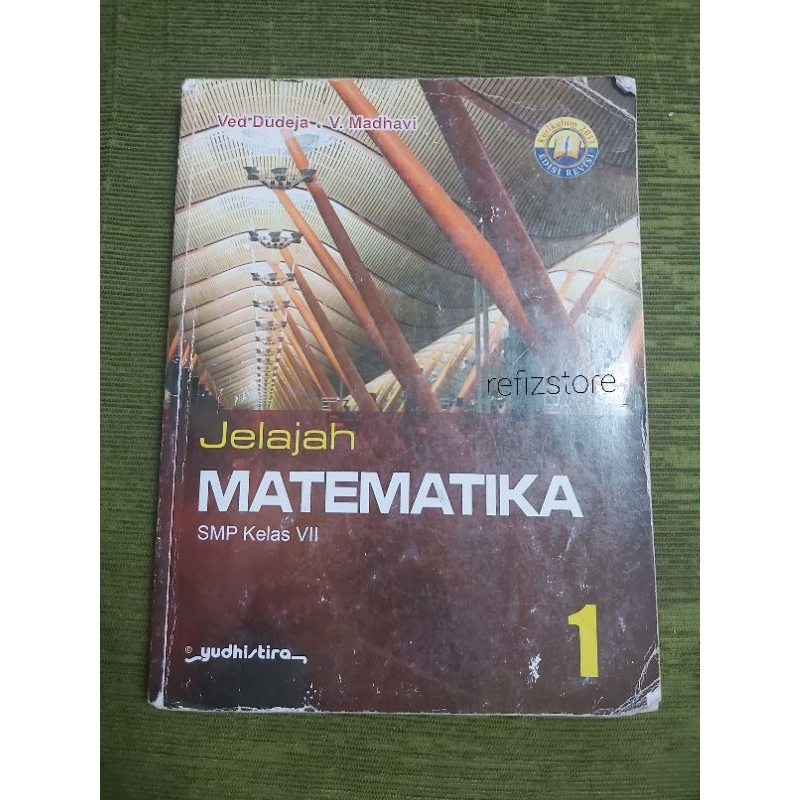 Buku Matematika kelas 1 SMP Yudhistira