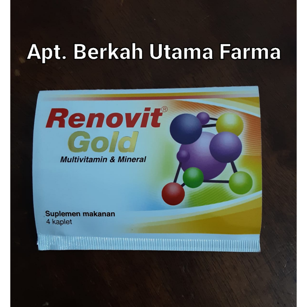 Renovit Gold Strip Isi 4 Tablet