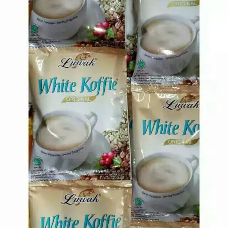 

luwak white coffe 10 pcs