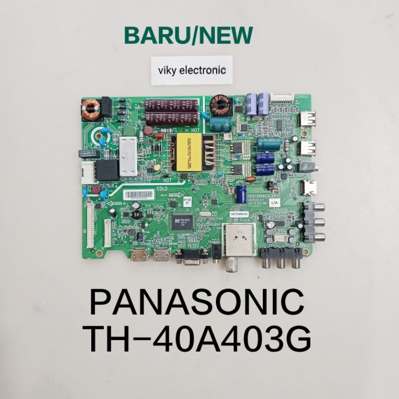 PANASONIC TH-40A403G mainboard mb mesin tv modul mobo tv PANASONIC TH-40A403G