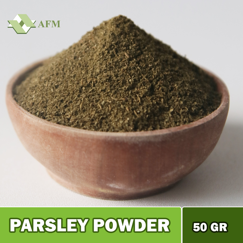 

Daun parsley powder / parsley bubuk bumbu rempah dapur tabur 50 gr