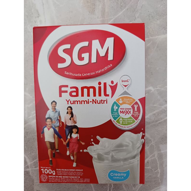 SGM Family 100gr Vanilla