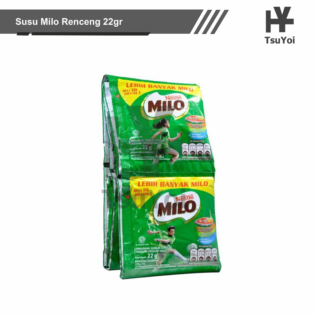 

Susu Milo Renceng 22gr @10pcs