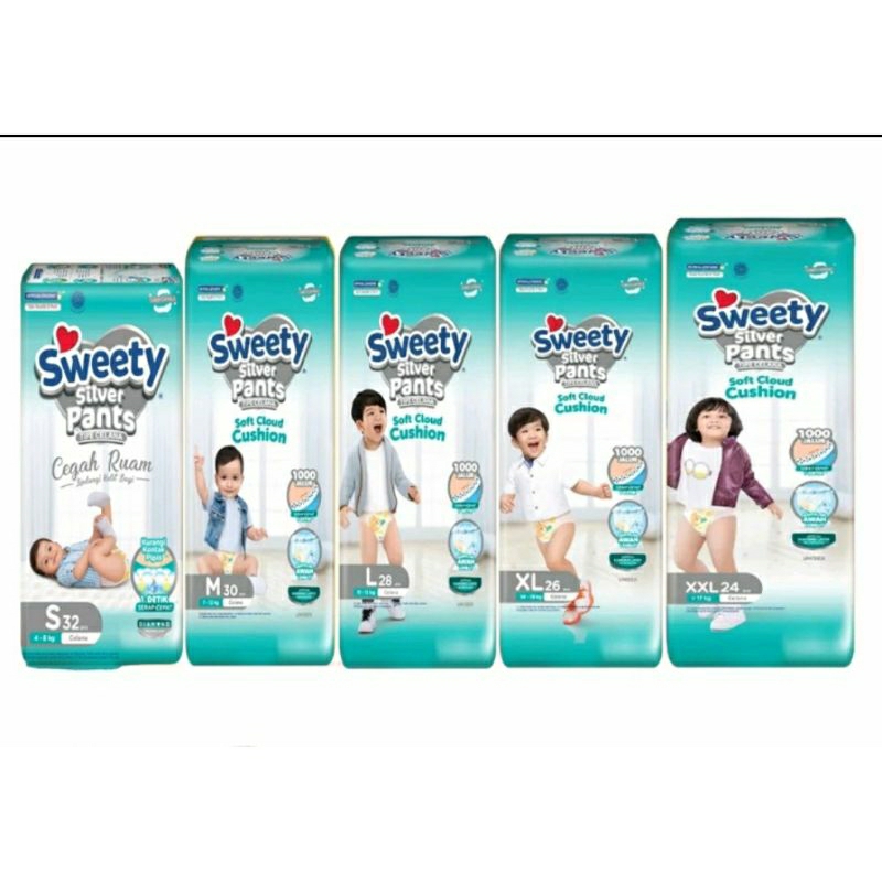 CELANA SWEETY SILVER