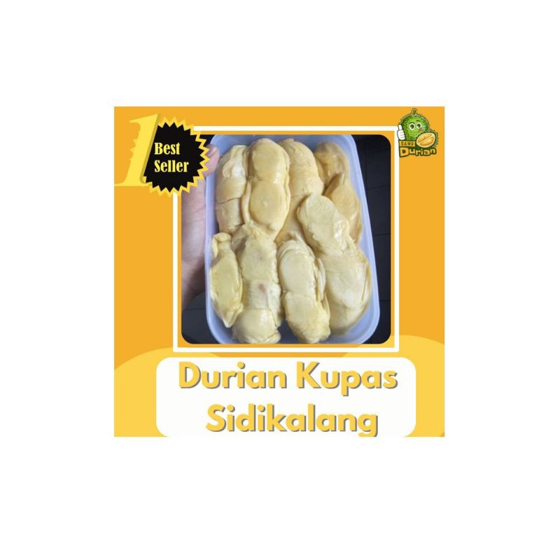 

Sang Durian Kupas Sidikalang +- 900 Gram